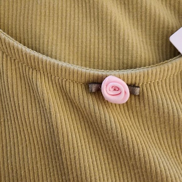 Urban social Ribbed Mini Dress NWT Green XL - Picture 7 of 9